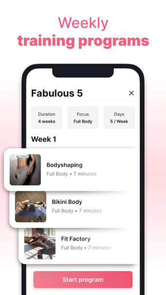 WeBurn: Workout App for Women