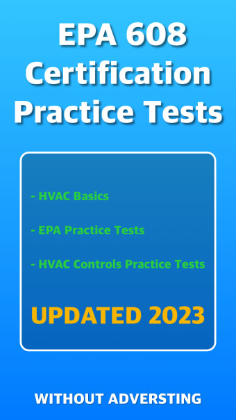 EPA 608 Exam Prep 2023