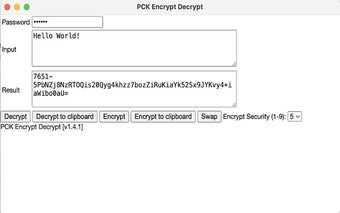 PCK Encrypt Decrypt