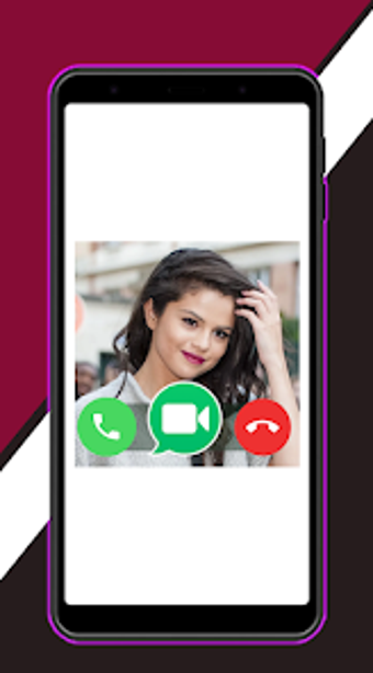 Selena gomez Fake Video call