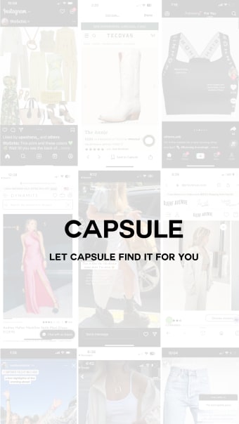 CAPSULE: Shop your screenshots