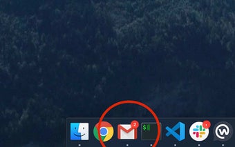 Gmail Unread Count Badge