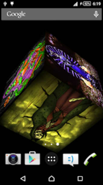 Santa Muerte 3D Live Wallpaper