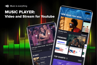 Music player: Video and Stream