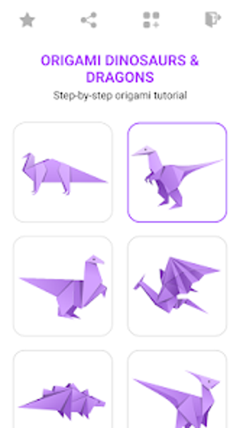 Origami Dinosaurs And Dragons