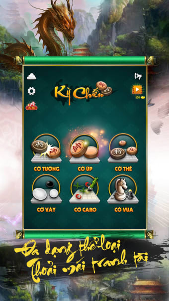 Kỳ Chiến: Game co tuong co up