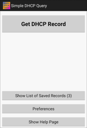 Simple DHCP Query