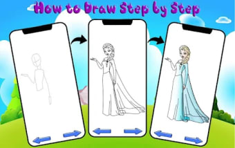 How to Draw Princess - Learn D