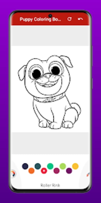 Cute Puppy Coloring Book