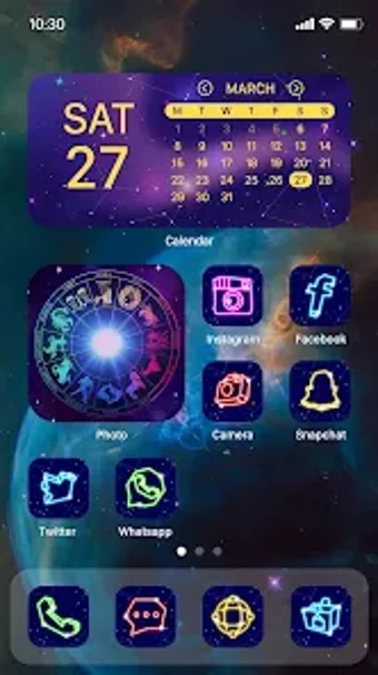 Wow Zodiac Theme - Icon Pack