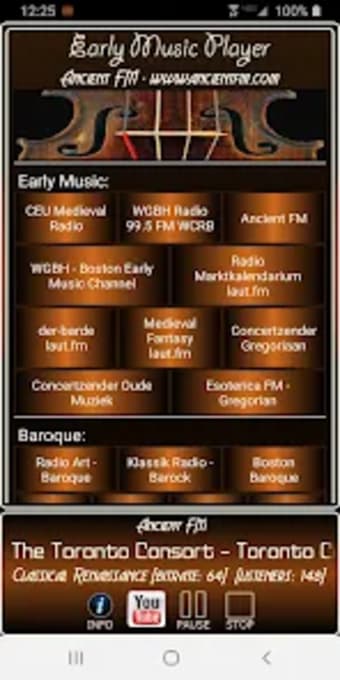 Early Music Player