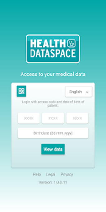 HealthDataSpace Access Code