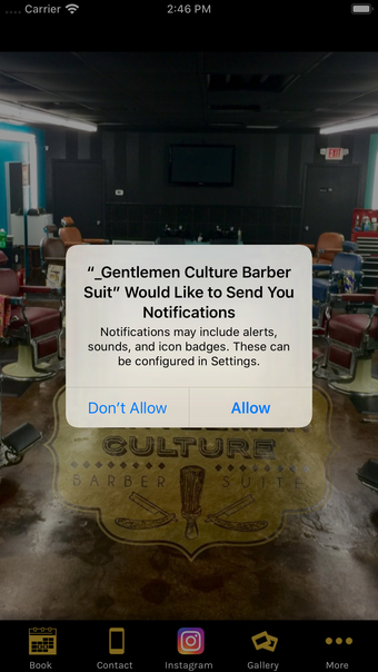 Gentlemen Culture Barber Suite