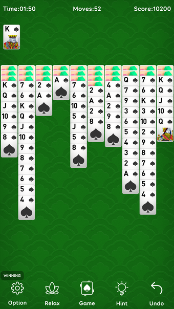 Spider Solitaire: Calm