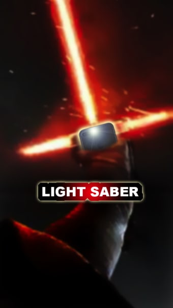 Lightsaber flashlight