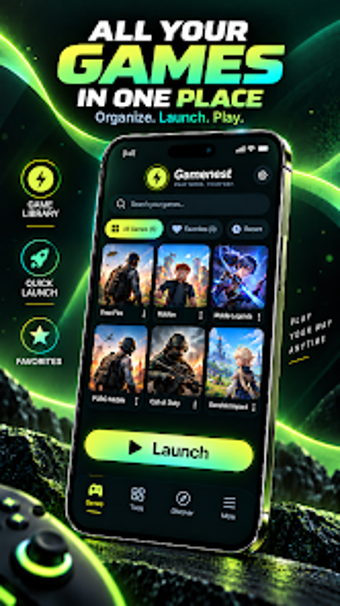 Gamenest: Game Mode Launcher untuk Android - Unduh