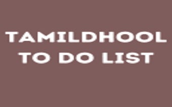 tamildhoolTo Do List