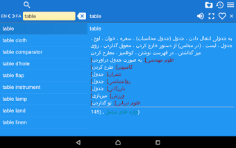 English Persian Dictionary Fr