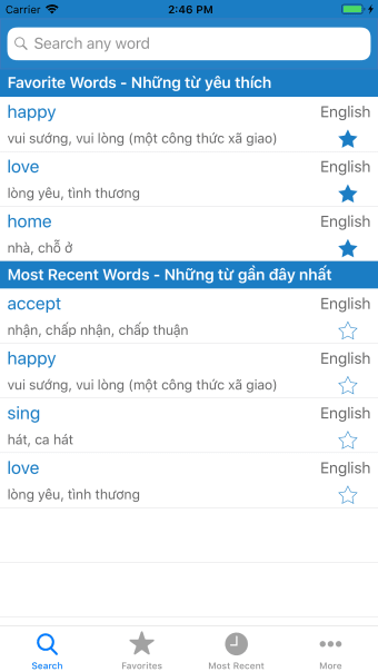 English Vietnam Dictionary