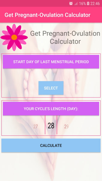 Get Pregnacy - Ovulation Regl Calendar