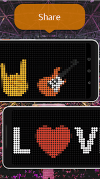 Led signboard: led scrolling text with emojis