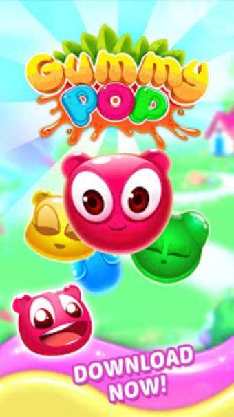 Gummy Pop : Chain Reaction  Kids Puzzle Game