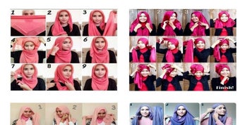 tutorials wearing hijab