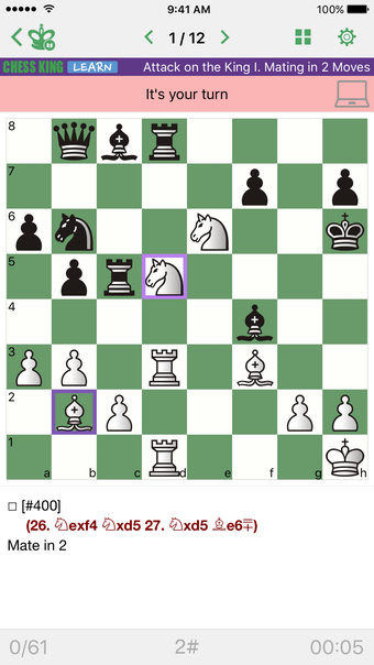 Mate in 2 Chess Puzzles