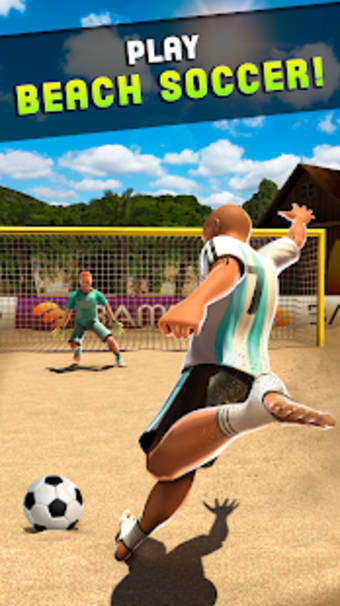 Shoot Goal - Beach Soccer Game