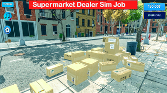 Supermarket Shop Sim Game 2024