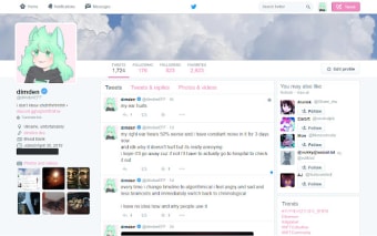 Old Twitter Layout (2023)