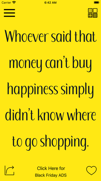 Black Friday Shopping Quotes