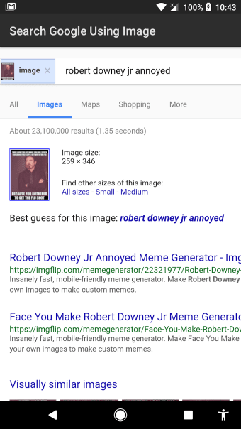Search Google Using Image