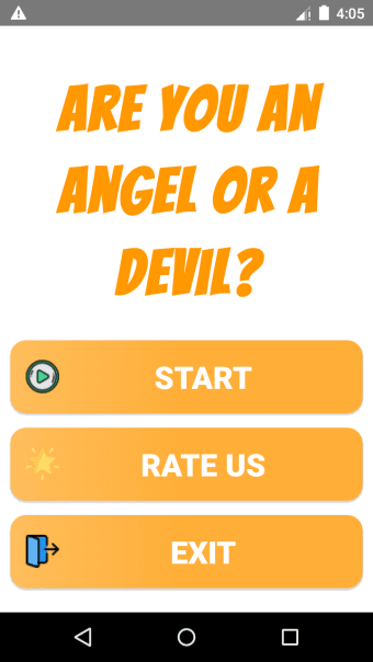 Are you an Angel or a Devil