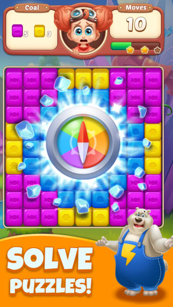 Cube Blast Jungle: Puzzle Game