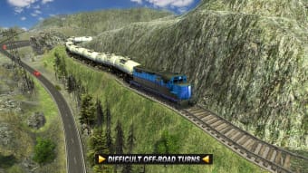 Oil Tanker TRAIN Transporter - Supply Oil to Hill
