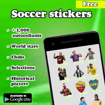Stickers football World Cup