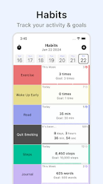 Habit Tracker - HelloHabit