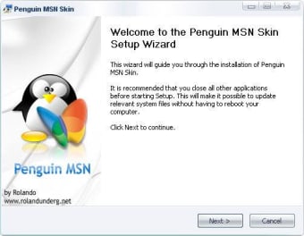 Penguin MSN Skin