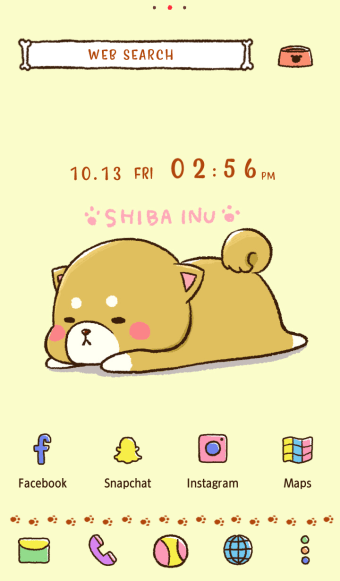 Cute Mini-Shiba Theme