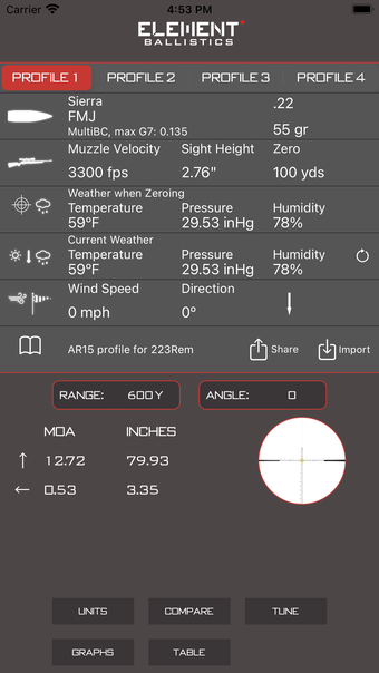 Element Ballistics