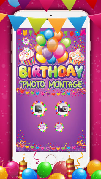 Birthday Photo Montage Frame