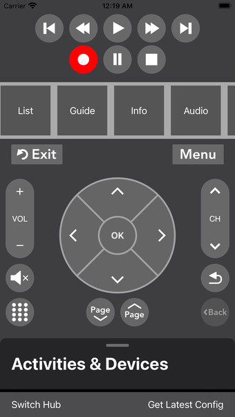 Remote Control for Harmony Hub