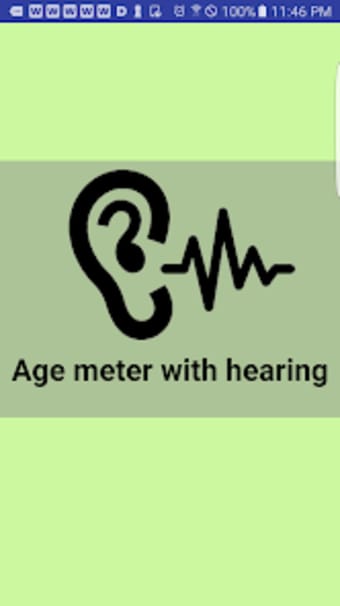 Hearing age meter