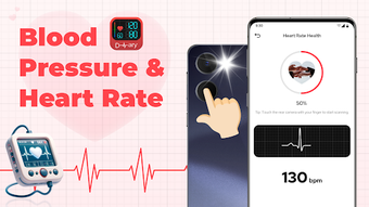 Blood Pressure Diary - BP  HR