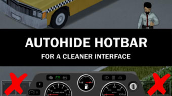 Project Zomboid AutoHide Hotbar Mod