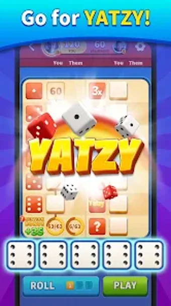 Yatzy GO Classic Dice Game