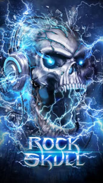 Electric Skull Live Wallpaper