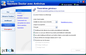 PC Tools Spyware Doctor avec Antivirus 2010