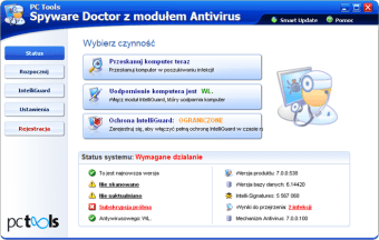 PC Tools Spyware Doctor z modułem Antivirus